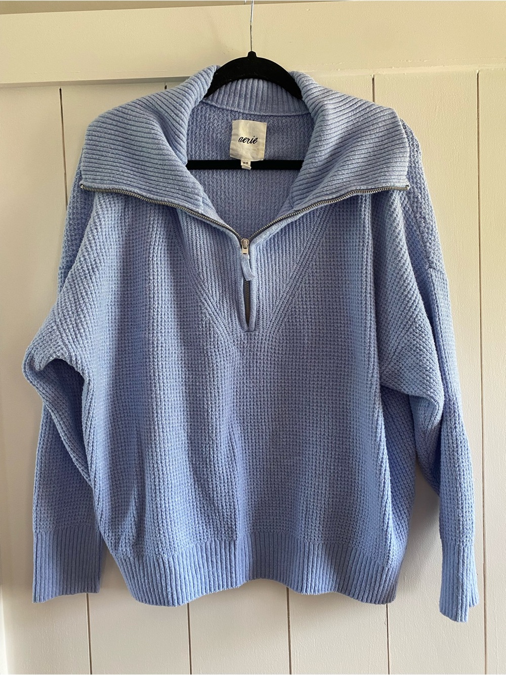 Aerie CozyUp Waffle Knit Sweater